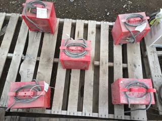 (5) Dimplex 4800 Watt Electric Fan Forced Heaters.