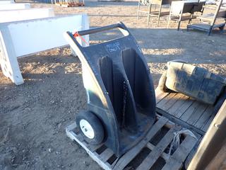 Plastic Acetylene Tank Cart fits 2 Tanks.
