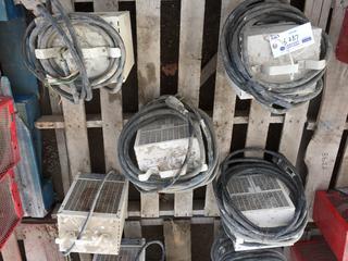 (5) Dimplex 4800 Watt Electric Fan Forced Heaters.