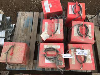 (3) Fan Forced Heaters, Model # PH 935 and (4) Fan Forced Heaters, Model # PH 936.