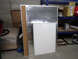 (2) Cork Boards, 4'x6', 3'x4'.