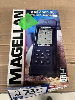 Magellan GPS 4000XL.