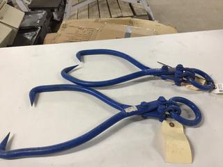 (2) Log Grapple Hooks.