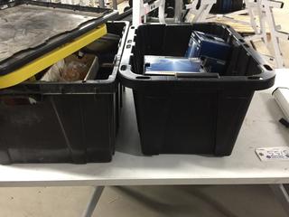 (2) Crates with Assorted Sylvania Headlights.