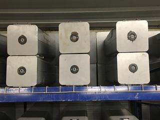 (6) Purell Hand Sanitizing Wipe Stations.