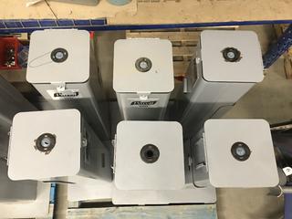 (6) Purell Hand Sanitizing Wipe Stations.