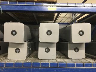 (6) Purell Hand Sanitizing Wipe Stations.