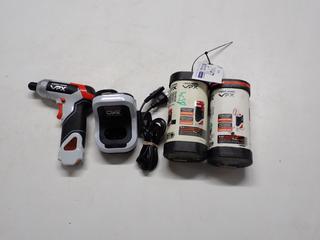 Black & Decker VPX Drill, (2) Batteries & Charger.