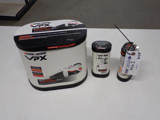 Black & Decker VPX Hand Vac & (2) Batteries.