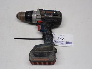 Bosch 18V Drill c/w Battery.