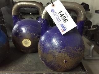 (2) 20kg Kettle Bells.
