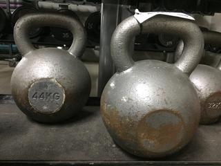 44kg Kettle Bell & Unknown Weight Kettle Bell.