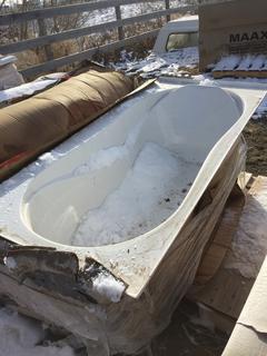 Maax Fiber Glass Shower Base/Bath Tub, Approximately 29" x 60" x 22".