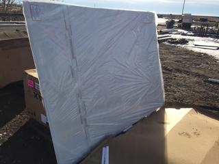 Origin Shower Back Wall 60" x 80", Model # 10314-300-524-000. *Damaged*