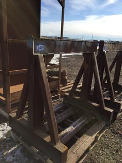 Steel Stand 4'W x 3'D x 45" T, Made of 6" I-Beam.