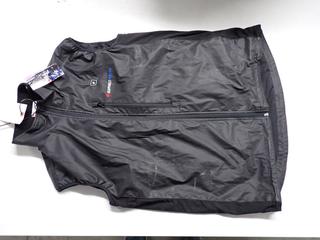 Asphalt Surfer Lithium Ion Battery Powered Heated Moto Vest, Women's Large, *Missing Parts*. *Fits Smaller*