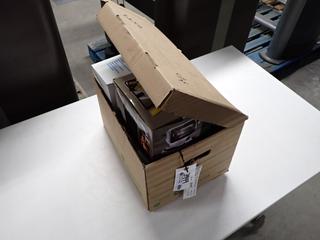 12V Wireless Control Search Light & (3) 12V Cab Ventilation Fans, New.