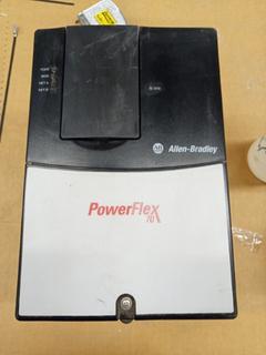 (2) Allen-Bradley Power Flex 70 Adjustable Frequency AC Drive, and (2) Appleton Powerplex AP20034CD 200A 3W 4P