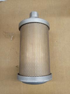 (3) Relief Valve Muffler 3/4" Male NPT Diameter 3.4" Length 7.18" 