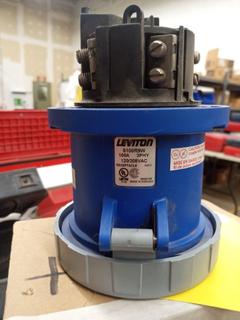 (2) Leviton 5100R9W 100A 3PHY 120/208VAC Receptical