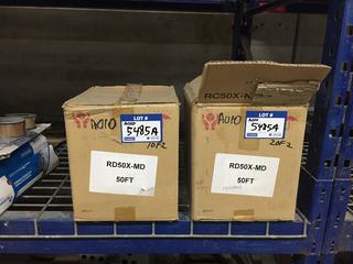 (2) Boxes of RD 50X-MD - D.I.D Roller Chain 50'Ea.