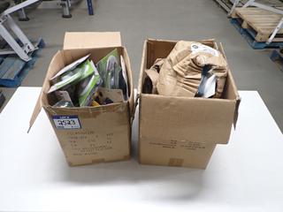 Quantity of Assorted Drain Covers, Filters, Screws, Bathroom Fixtures.