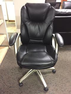 Pleather Rolling Office Chair.