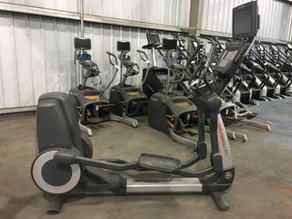 Life Fitness 95X Inspire Elliptical Cross Trainer w/ 7" Touch Screen & Programmable Workouts c/w Life Fitness 17” LCD HDMI TV. S/N XTM100326.