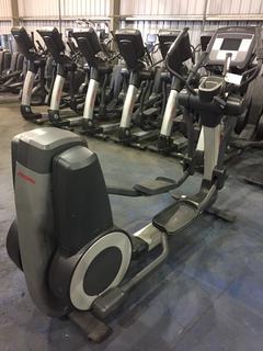 Life Fitness 95X Inspire Elliptical Cross Trainer w/ 7" Touch Screen & Programmable Workouts. S/N XHT 105640.
