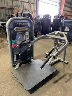 Life Fitness Squat Station, S/N 101219103935.