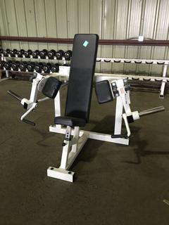 Lever ISO - Lateral Bicep Curl L508, S/N 806358.