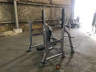 Life Fitness Signature Series Olympic Military Bench.