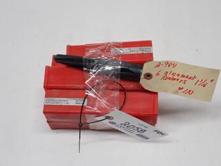 (6) 1 1/16" Alignment Reamers, New.