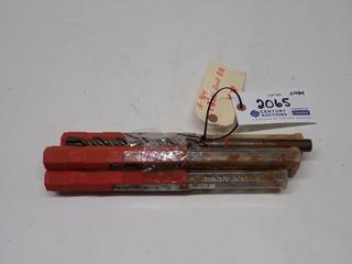 (5) 3/4" SDS Concrete Drill Bits. New.