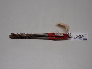 (3) 3/4" SDS Concrete Drill Bits. New.