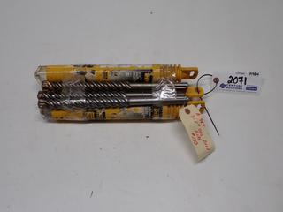 (3) 1" SDS Concrete Drill Bits. New.