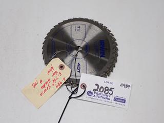 (5) Unused 7 1/4" Irwin Skill Saw Blades.