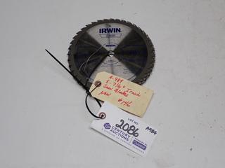 (5) Unused 7 1/4" Irwin Skill Saw Blades.