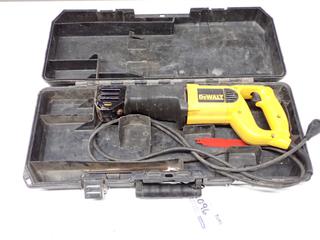 DeWalt DW304P 1 1/8 Stroke Variable Speed Reciprocating Saw.
