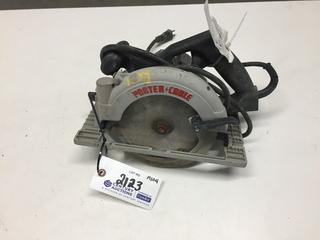 Porter Cable 7 1/4" Heavy Duty Circular Saw, Model 743.