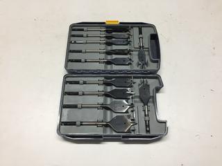 Mastercraft 11 Piece Wood Drill Bit Kit.