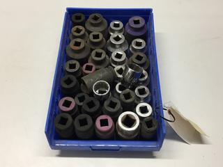Quantity of 3/4" Drive Sockets.
