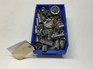 Quantity of 3/8" Drive Sockets.