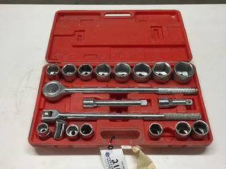 MIT 3/4"Drive Socket Set. *Incomplete*.