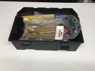 Tool Box with Quantity of Grinding Stones.