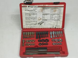 Snap-On 42 Pc Fractional and Metric Rethreading Set, Model # RTD42.