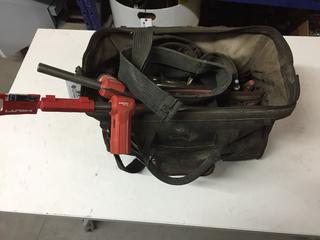 Husky Tool Bag, Construction Tool Belt c/w Contents.