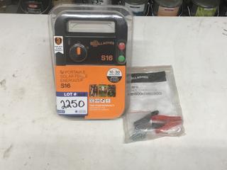Gallagher S16 Portable Solar Fence Energizer.