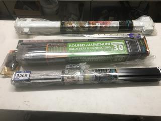 Assorted Balusters & Rail Adapters.