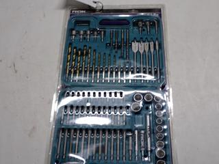 ROK 84-Piece Impact Driver Accessory Kit, Missing Pieces.